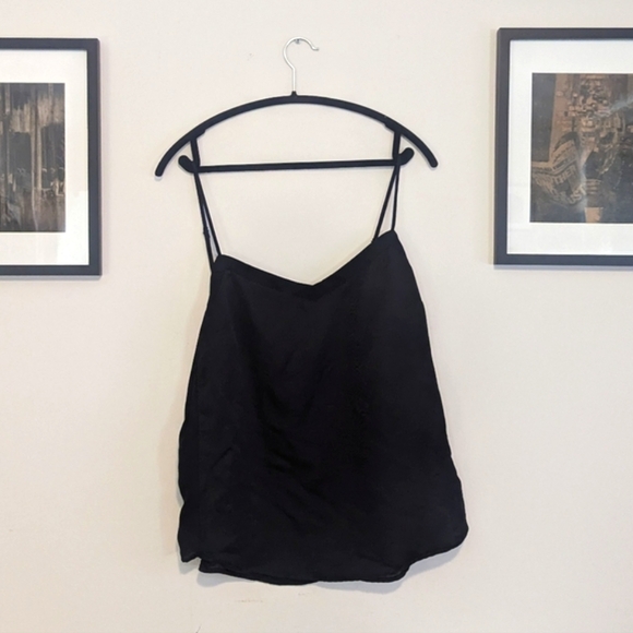 Le Chateau Snake Skin Black Tank - Picture 1 of 3